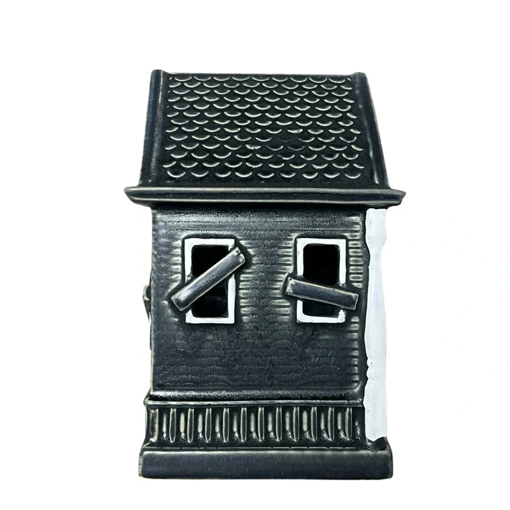 Pottery Barn Ceramic Haunted House Small Halloween